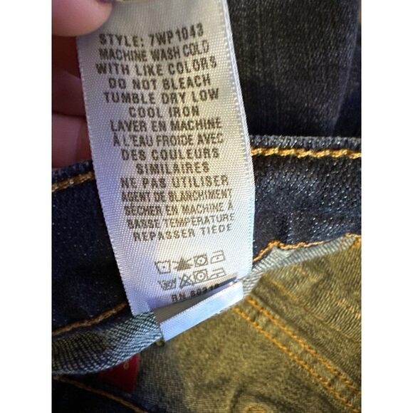 Lucky Brand Petunia Easy Rider Dark Wash Jeans size 27 - Picture 11 of 12